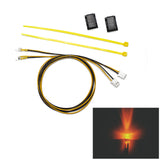 3mm Plastic LED Light Warning Lamp Bead 2.3V-3V for DIY TAMIYA 1/14 RC Tractor Truck Loader Crawler Off Road Car Model Toys Part