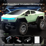 1/18 2.4G Remote Control Rock Crawler Car RC Climbing Car 4*4 Vehicle RTR 2Speed Gearbox 370 Brushed Motor Battery LED Light
