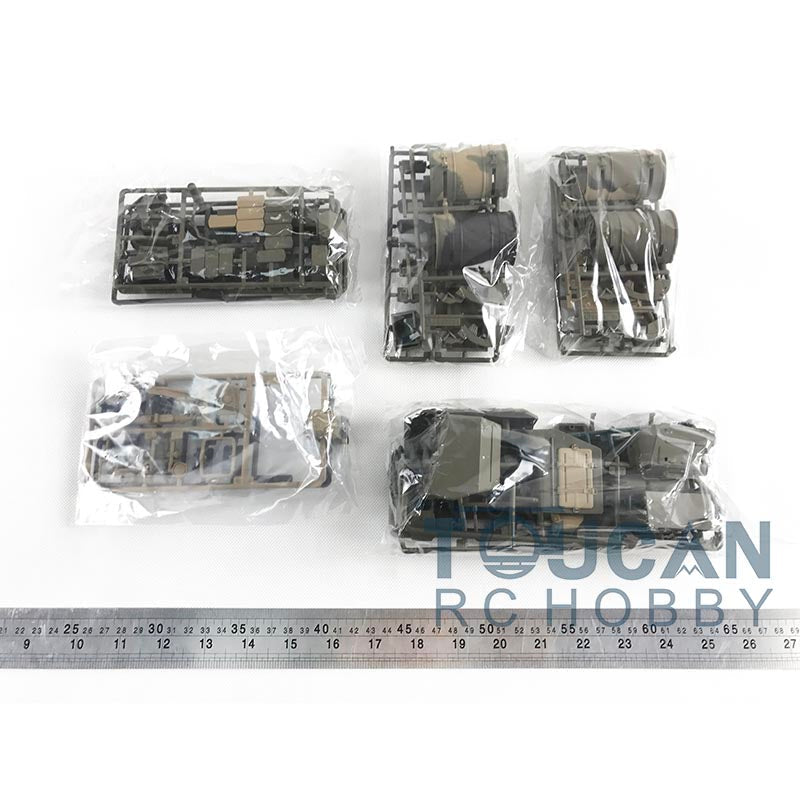 Plastic Tracks Sprockets Idler Road Wheels Accessories Pack For HL 1/16 Russian T90 3938 RC Vehicle Tank Replacement Parts