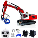 MTM Metal 1/14 Tracked RC Hydraulic EXcavatior 946 3-section Booms Electric Remote Control Digger Optional Vertions