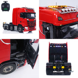 SC 770S 1/14 8*8 Radio Control Tractor Truck Wheel Side Reduction Axles Three Speed Transmission Hobbywing 1060 ESC 35T Motor