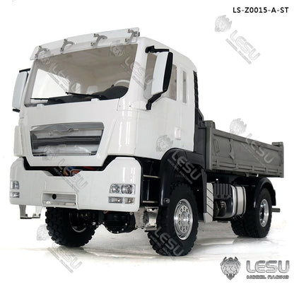 TOUCAN RC HOBBY LESU 1/14 6x6 Metal TGS Dumper A/B Truck Model Light Sound Hydrualic System Motor Light Sound Opitonal Versions