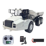 JZM K745 1/14 Metal RC Hydraulic Articulated Truck Brushless Motor 2-Way Valve 2-Speed Transmission for Scale Machinery Enthusiast