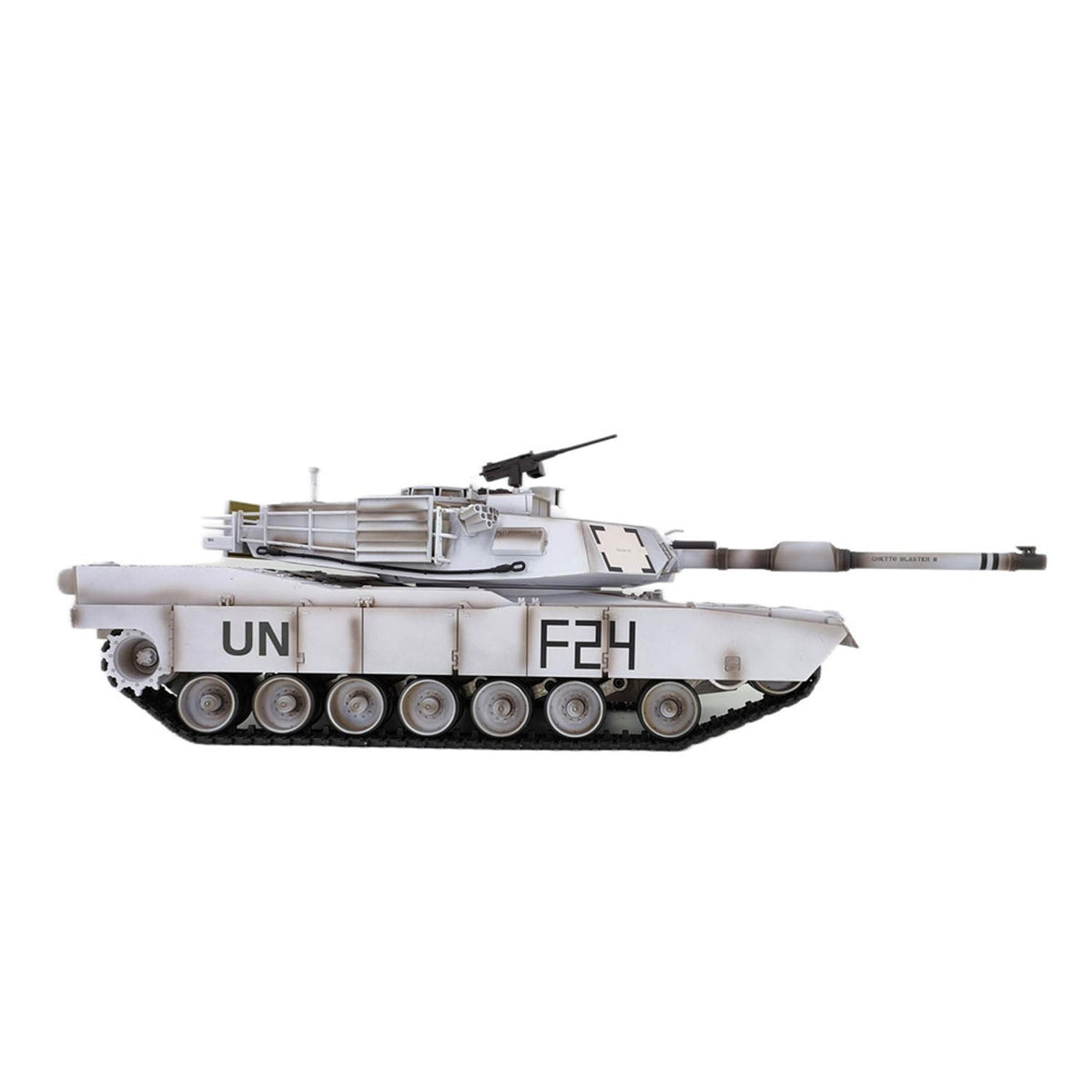 Henglong 1/16 Plastic 7.0 M1A2 Abrams 3918 RC Tank Barrel Recoil BB IR Battery Smoke 320 Degree Turret Rotation Metal Gearbox Suspension Arm