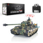 Henglong 1/16 TK7.0 Plastic 3888A German King Tiger RTR RC Tank with 360 Degrees Turret Sound Light Smoke BB Infrared Combat
