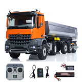 Fast Free Shipping Kabolite 1/14 4X4 RC Tractor Truck 3Axles Electric Lifting Dump Trailer RTR Car Emulated Vehicle Models
