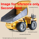 Fast Free Shipping Second-hand Products CA Stock HUINA 1/18 1533 1:18 RC Dump Truck Remote Control Tipper Car 2.4G Vehicles Toys