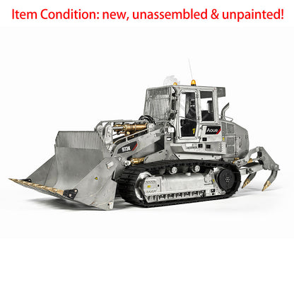 TOUCAN RC HOBBY LESU 973K 1/14 Metal RC Hydraulic Loader B0025/B0024 Kit with Motor Servo ESC Light Sound System for DIY Construction Model Builders and Hobby Collectors