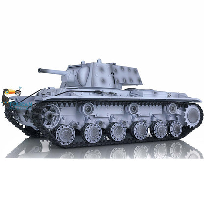 Henglong 1/16 TK7.0 Soviet KV-1 RTR RC Tank 3878 Smoke BB IR 360 Degree Turret Metal Barrel Tracks Sprockets Idlers Road Wheels Gearbox