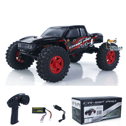 1/18 2,4G RC Rock Crawler Auto 4*4 Fernbedienung Crawler CR18P PRO Juice Up Hobbywing Bürstenloser Motor ESC Batterie Betriebsbereit