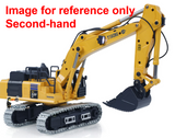 Fast Free Shipping Second-hand Products CA Stock 1/50 RC Digger PC520 Electric Lifting Radio Control Excavator Engineering Vehicle Metal Tracks Lights Sound Small Toy Collection