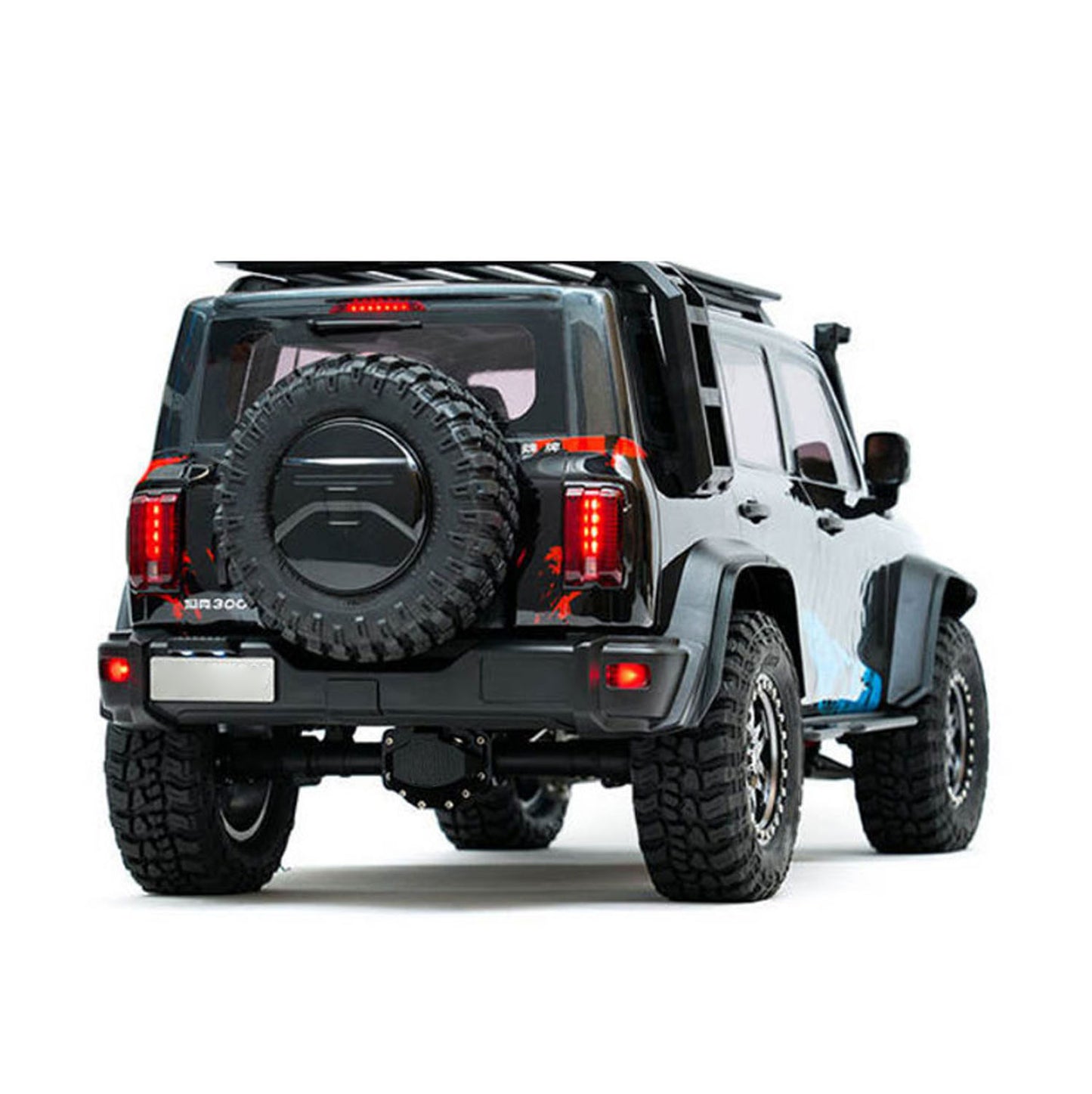 TRACTION HOBBY 1/8 RC Climbing Car Tank 300 Special Edition 4WD Crawler Off Road Vehicle Axle Lock Brushed Motor DDF 350 Radio