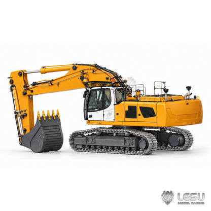 TOUCAN RC HOBBY LESU  B0029 LR956 2Arms 1/14 Metal RC Hydraulic Excavator  Remote Control Digger Dual Pumps 9CH Valve Brushless Motor Light PL18EVLITE