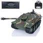 Henglong 1/16 Plastic TK7.0 3869 German Jadpanther RTR RC Tank BB Unit Infrared Combat Smoke Sound Lights Metal Barrel