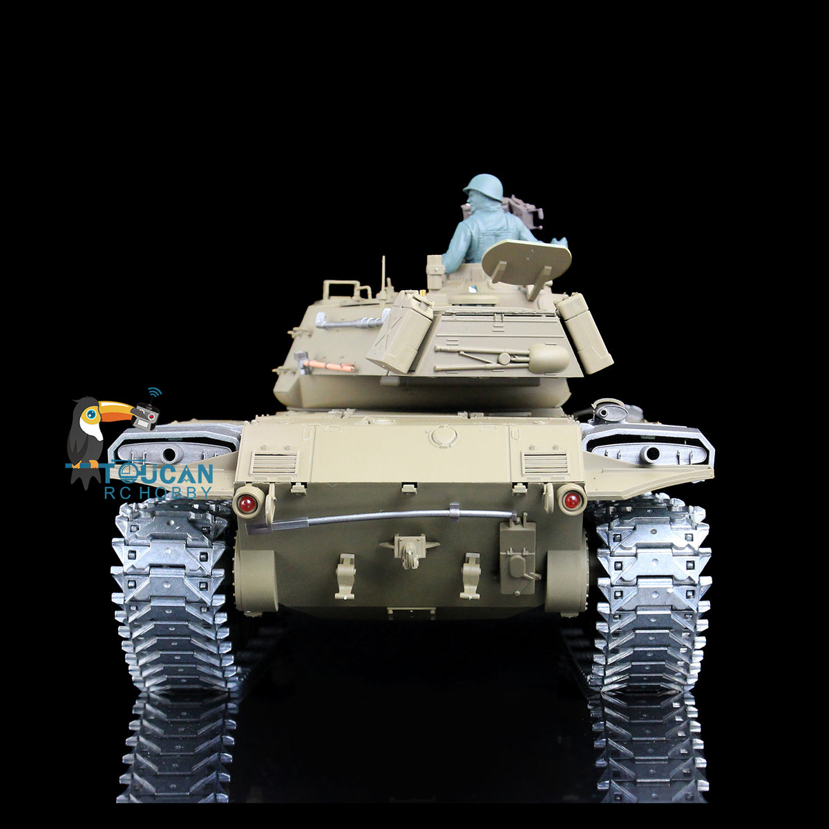 1/16 Maßstab TK7.0 2,4 GHz Henglong Walker Bulldog RTR RC Modellpanzer 3839 Metalllaufräder Fassrückstoß Rauchgeräusch BB IR FPV