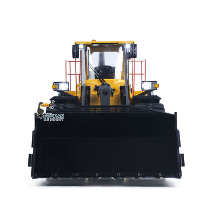 MTM E260L Metal 1/14 Loader Hydraulic Wheel Loader with Brushless Pump 3.5MPa and Quick Coupler for Bucket and Fork Swap, Excludes Battery