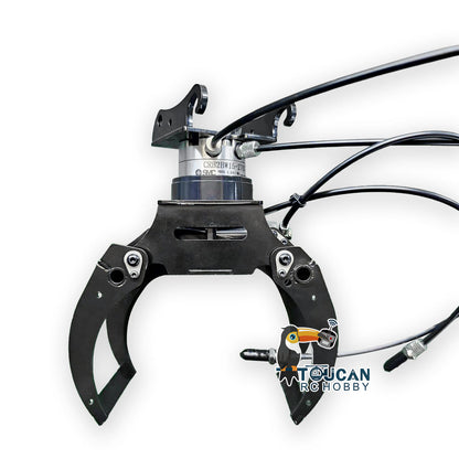 Metall lackierte Klaue, hydraulischer Teleskopausleger, kippbarer Eimer für MTM 1/14 RC Bagger 946 EC380, optionale Versionen 