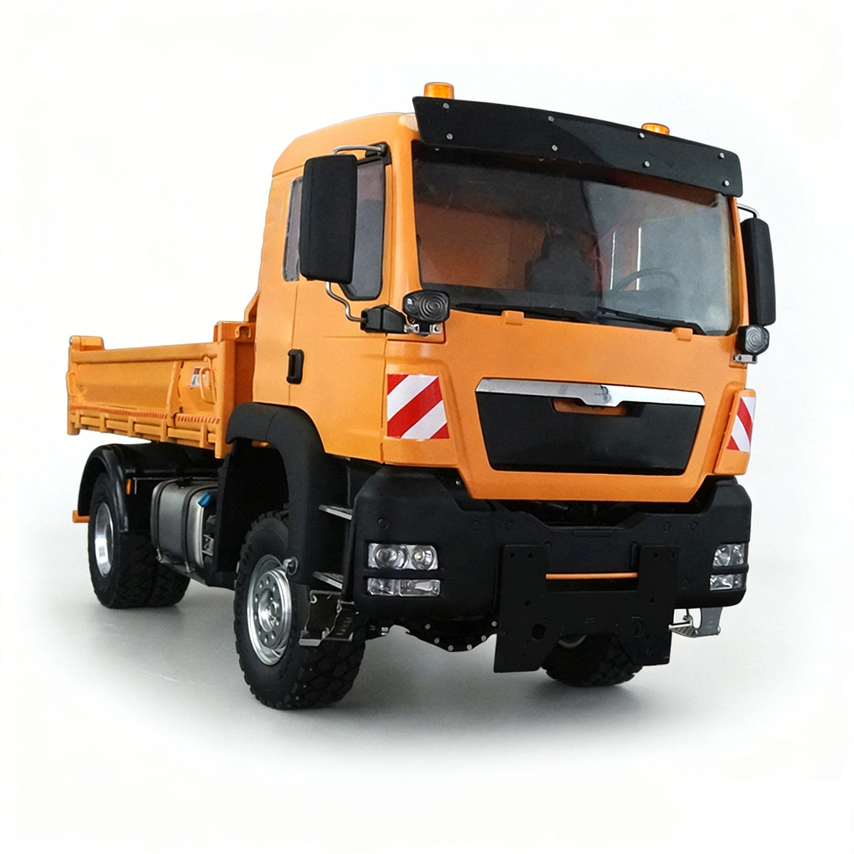 TOUCAN RC HOBBY LESU 1/14 Metal 4*4 Chassis TGS Hydraulic Dumper Truck Model Decorative Light Parts Opitonal Versions Battery Charger