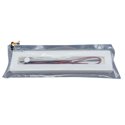 TOUCAN RC HOBBY Degree Plastic Front Bumper LED Light Bar for DIY 1/14 Tamiya Remote Control Tractor Truck King Hauler 56301 Grand Hauler 56344