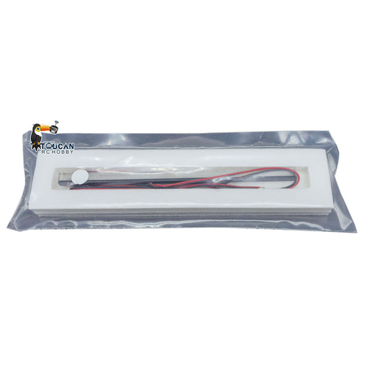 Degree Plastic Front Bumper LED Light Bar for DIY 1/14 Tamiya Remote Control Tractor Truck King Hauler 56301 Grand Hauler 56344