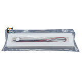 Degree Plastic Front Bumper LED Light Bar for DIY 1/14 Tamiya Remote Control Tractor Truck King Hauler 56301 Grand Hauler 56344
