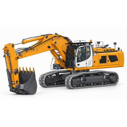 TOUCAN RC HOBBY LESU  B0029 LR956 2Arms 1/14 Metal RC Hydraulic Excavator  Remote Control Digger Dual Pumps 9CH Valve Brushless Motor Light PL18EVLITE