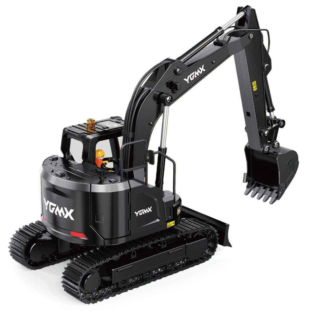 TOUCAN RC HOBBY PRE-Order Metal 1/50 Electric Remote Control Excavator Ready To Run Mini RC Engineering Vehicle Model Lights Sounds Desktop Level Gift