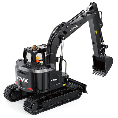 TOUCAN RC HOBBY PRE-Order Metal 1/50 Electric Remote Control Excavator Ready To Run Mini RC Engineering Vehicle Model Lights Sounds Desktop Level Gift