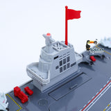 2.4GHz RC High Speed Boat Remote Control Aircraft Carrier Warship S19 Electric Water Toys RTR Battery Dual Motor USB Charge