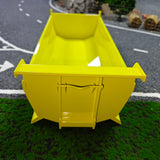 CN Stock Second-hand 80%NEW 1/14 Metal U Shape High Bucket for 10x10 RC Hydraulic Full Dump Truck 8x8 Cars