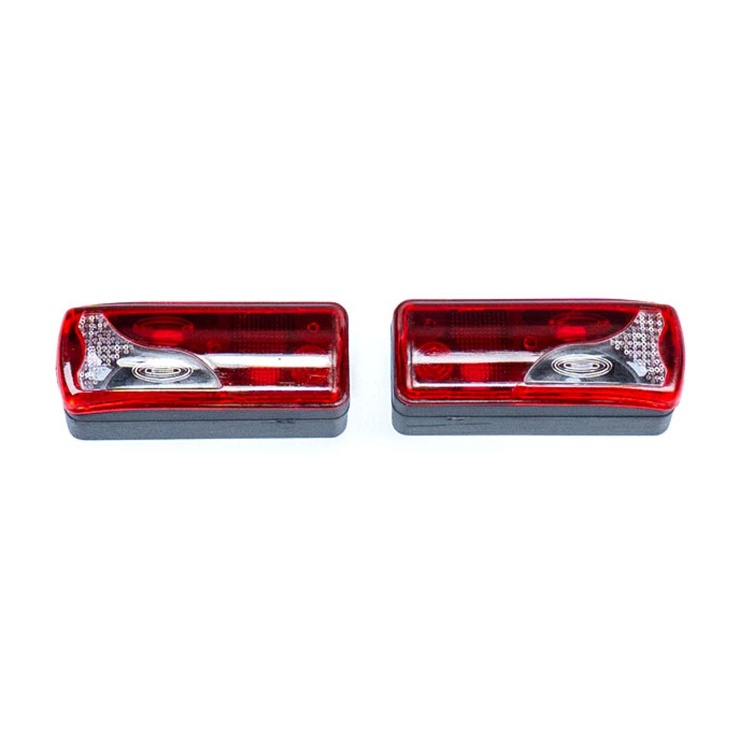 LED 5V Kunststoff Rücklicht Rückleuchte für 1/14 DIY TAMIYA Fernbedienung Traktor Lkw Modell MAN Anhänger Kipper Auto Zubehör