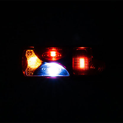 LED 5V Kunststoff Rücklicht Rückleuchte für 1/14 DIY TAMIYA Fernbedienung Traktor Lkw Modell MAN Anhänger Kipper Auto Zubehör