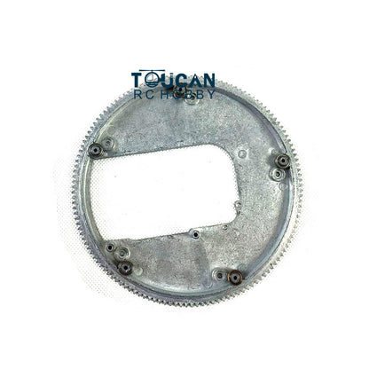 Metal BIG HengLong 1/16 Scale Radio Control Tank Model Metal Gear Pinion Ring 360 Degree Rotation Gear with 5pcs Bearings