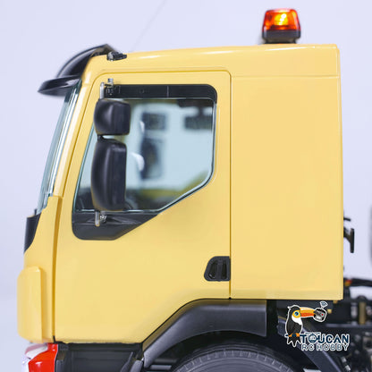 TOUCAN, lackiert, zusammengebaut, 6x6 RC-Sattelzugmaschine, 3-achsiges ferngesteuertes Auto, 1/14, Allradmodell, Licht- und Soundsystem