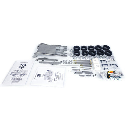 JXMODEL 1/14 6x4 Metall RC Hydraulischer Absetzkipper Funkgesteuerter LKW VL18U F2000 Schwenkarmautos Modellbausatz Licht-Soundsystem