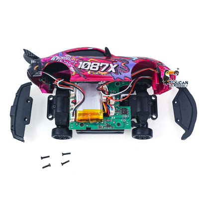 JXC 1/43 4WD Remote Control Drifting Car SP4301 RTR Light System Motor ESC Servo Gift For Beginner Advanced Player No Sounds