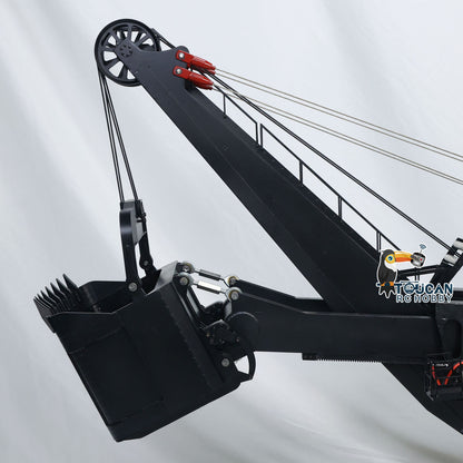 1/25 Metall 4100 RC Elektroseilschaufelbagger Mining Digger P-H4100 RTR Schwere Ausrüstung Maschine Fernbedienung Lichtsystem