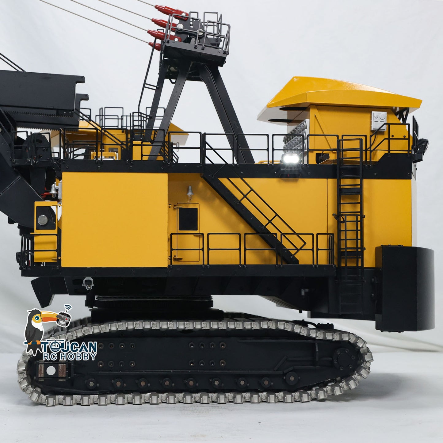 1/25 Metall 4100 RC Elektroseilschaufelbagger Mining Digger P-H4100 RTR Schwere Ausrüstung Maschine Fernbedienung Lichtsystem