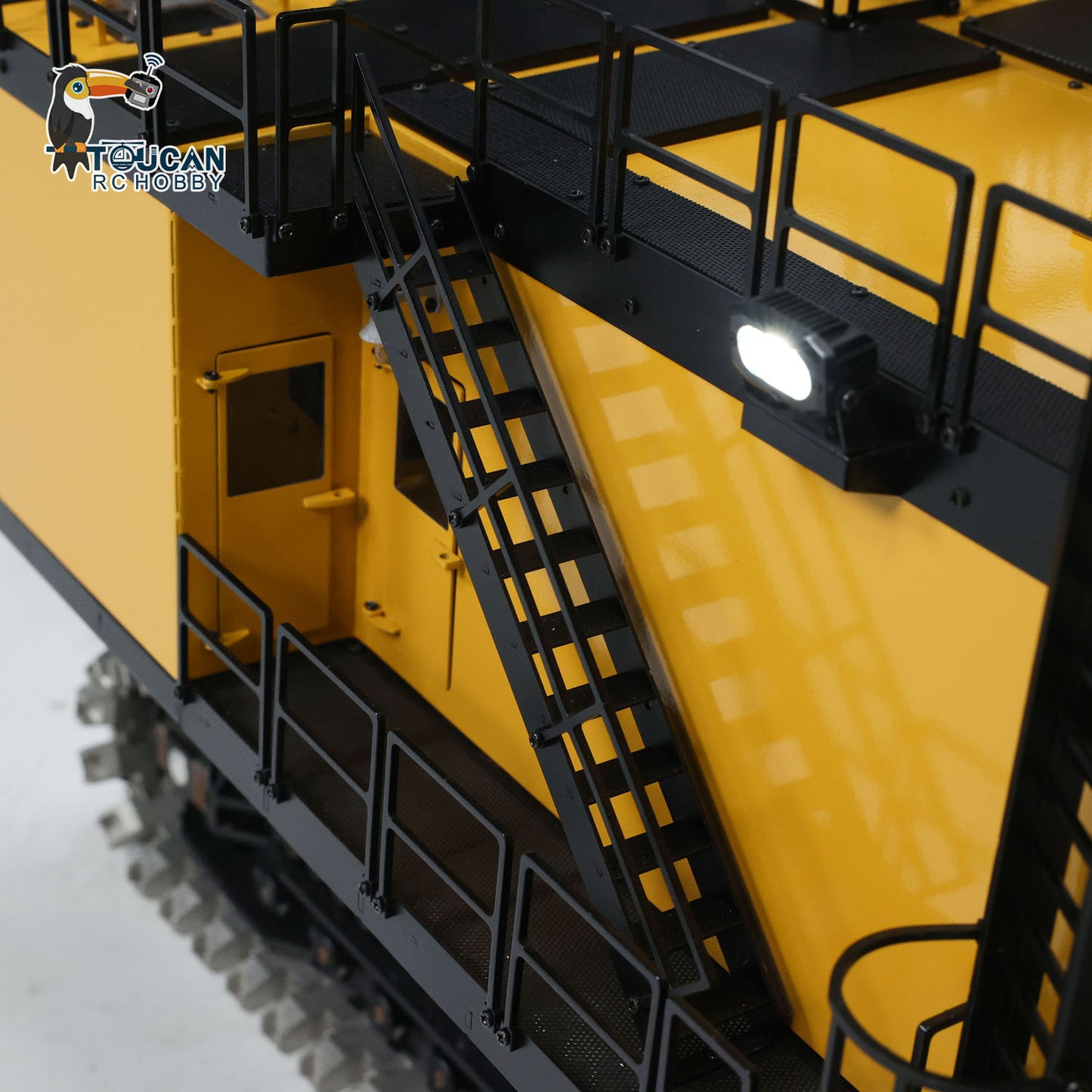 1/25 Metall 4100 RC Elektroseilschaufelbagger Mining Digger P-H4100 RTR Schwere Ausrüstung Maschine Fernbedienung Lichtsystem