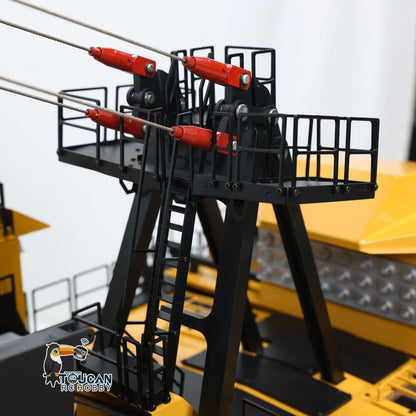1/25 Metall 4100 RC Elektroseilschaufelbagger Mining Digger P-H4100 RTR Schwere Ausrüstung Maschine Fernbedienung Lichtsystem