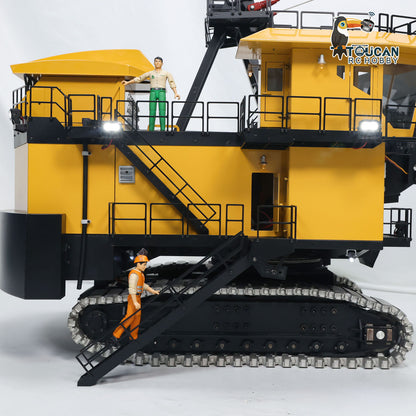 1/25 Metall 4100 RC Elektroseilschaufelbagger Mining Digger P-H4100 RTR Schwere Ausrüstung Maschine Fernbedienung Lichtsystem