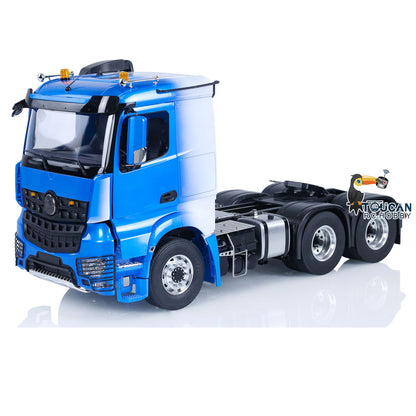 1/14 RC Sattelzugmaschine TOUCAN 6x6 Metallchassis Funkgesteuertes Automodell 2-Gang-Getriebe Licht-Soundsystem