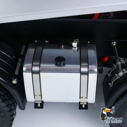 TOUCAN RC HOBBY JDM 1/14 Metal RC Hydraulic Dumper 8x8 Dump Truck Remote Control Tipper 2Speed Gearbox Differential Axle JDM-65D