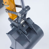 Pre-order 1/14 Remote Control Hydraulic Wheeled Excavator 7-ways Valve RC Digger 2WD/4WD Engineering Vehicle RTR Axle Lock PL18EV Lite