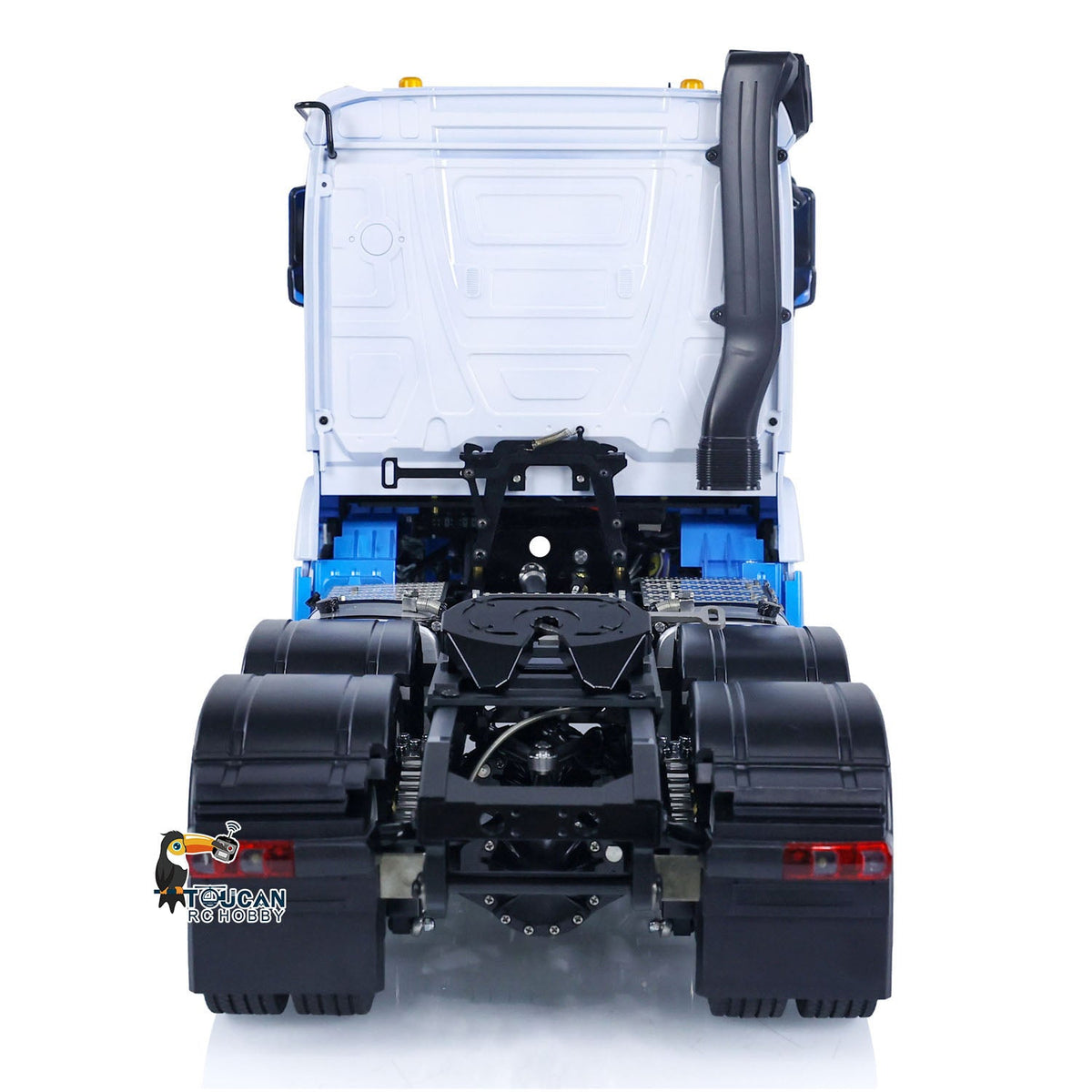TOUCAN RC HOBBY 6x6 RC Tractor Truck 1/14  Metal Chassis Radio Control Car 2-speed Gearbox