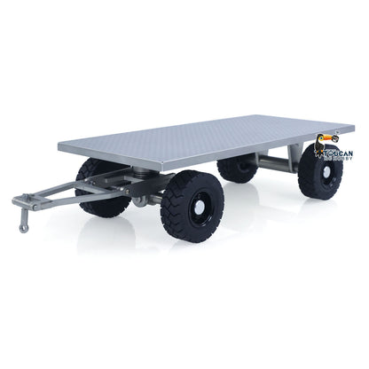 1/14 metall Anhänger für RC Hydraulische Gabelstapler DIY TAMIYA LESU Modell Radio Gesteuert Fahrzeuge Spielzeug