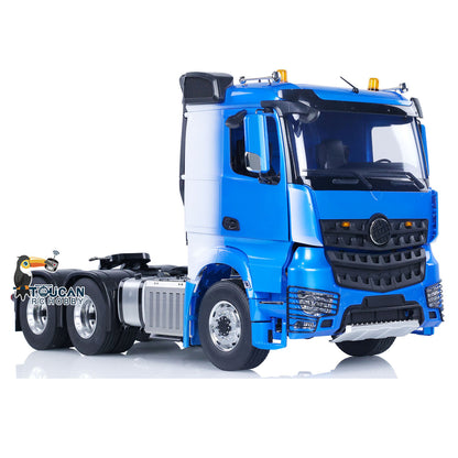 1/14 RC Sattelzugmaschine TOUCAN 6x6 Metallchassis Funkgesteuertes Automodell 2-Gang-Getriebe Licht-Soundsystem