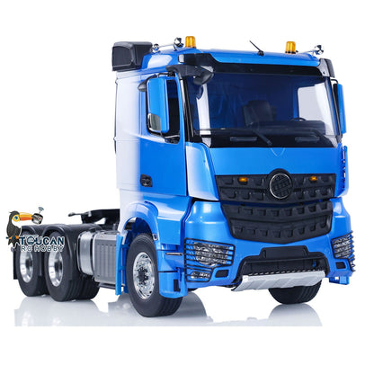 TOUCAN RC HOBBY 6x6 RC Tractor Truck 1/14  Metal Chassis Radio Control Car 2-speed Gearbox
