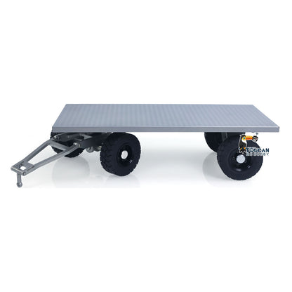 1/14 metall Anhänger für RC Hydraulische Gabelstapler DIY TAMIYA LESU Modell Radio Gesteuert Fahrzeuge Spielzeug