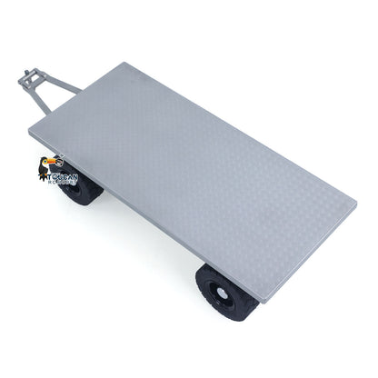 1/14 metall Anhänger für RC Hydraulische Gabelstapler DIY TAMIYA LESU Modell Radio Gesteuert Fahrzeuge Spielzeug
